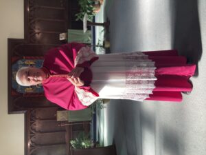 The Most Reverend Shane B. Janzen, Primate of the Traditional Anglican Church.